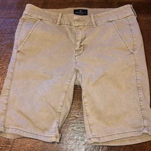 American Eagle Khaki Shorts
